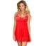 SUBBLIME BABYDOLL - WITH BOWS RED S/M